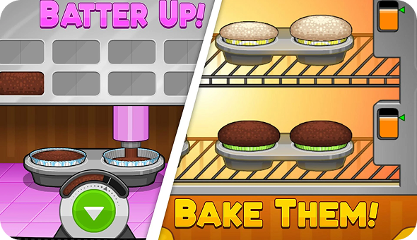Papa's Cupcakeria Screenshot 1